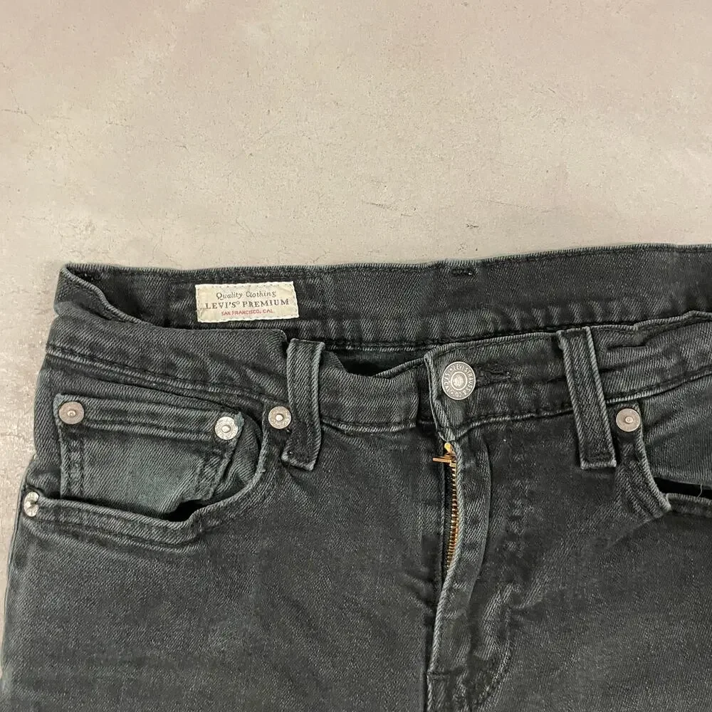 Y2K black skinny Levi’s Jeans 29x30